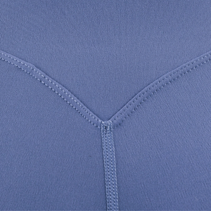 Leggings Capri de Cintura Ultra Alta para Mujer, Color Azul Polvoriento, Elásticos, para Yoga y Fitness, que Absorben la Humedad, Ropa Deportiva para Gimnasio - Product Image 6