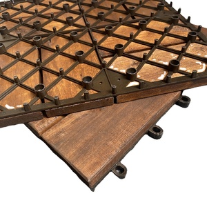 Planches de terrasse en bois d'acacia du Vietnam pour l'extérieur, emboîtables, imperméables et antidérapantes - Product Image 4