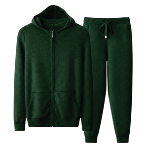 Conjunto Deportivo Personalizado de Fábrica: Sudadera con Capucha Reflectante de 3m, Pantalones Deportivos de Poliéster/Algodón, Chaqueta Cortavientos Ligera, Estilo Casual - Product Image 1