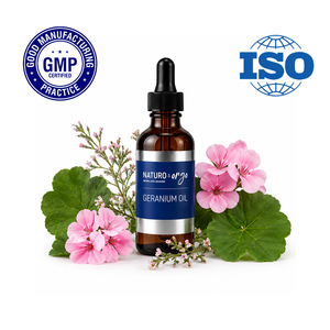 Huile Essentielle de Géranium Pure, Arôme Floral Doux, Aromathérapie, Soin de la Peau, Mélange Bien-être, Extrait Botanique Naturel Premium, Huile de Feuilles - Product Image 3