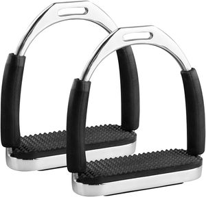 Estribos Flexibles de Alto Rendimiento – Diseño de Seguridad en Acero Inoxidable para Reducir la Tensión en las Articulaciones – Estribos de Seguridad Avanzados – Flexibles - Product Image 1