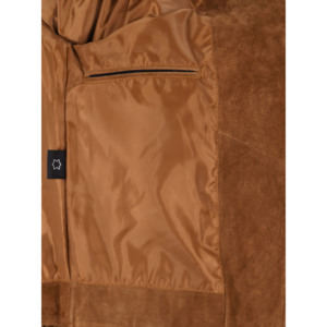 Chaqueta de Cuero de Ante Vacuno 100% Premium Personalizada para Hombre, Estilo Vaquero Occidental Clásico, Color Bronceado, con Flecos Estilo Brando, Chaqueta de Motero, Proveedor ODM/OEM - Product Image 4
