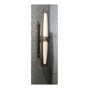 Lámpara de Pared LED de Lujo para Exteriores, de Acero Inoxidable, 40W 60W, con Iluminación Superior e Inferior, para Resorts - Product Image 1