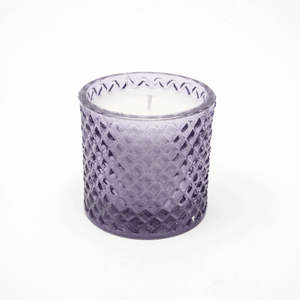 Portacandele in Vetro Profumato Plush Radiance con Candela in Cera Confortevole - Product Image 3
