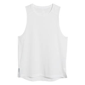 Camisetas sin mangas personalizadas con color y logotipo para hombre, para usar en todas las estaciones, de tela de algodón transpirable, antiencogimiento, para deporte. - Product Image 1