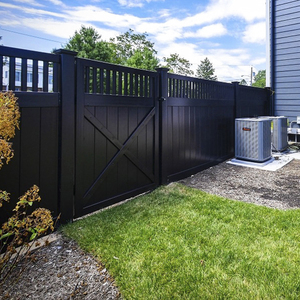 Free Maintenance UV protection Vinyl <b>Plastic</b> Pvc Privacy <b>Fence</b> for House - Product Image 1