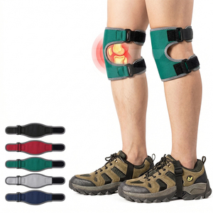 อุปกรณ์พยุงเข่าสำหรับกีฬา ช่วยบรรเทาอาการปวดและฟื้นฟู พร้อมแผ่นประคบเย็น/ร้อนแบบพับได้ - Product Image 1