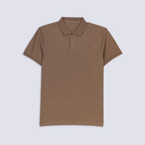 บริการ OEM เสื้อโปโลชายแขนสั้นผ้าฝ้ายแท้ 100% คุณภาพสูง ทรงเข้ารูป แบบเรียบ - Product Image 6