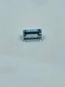 Piedra Preciosa de Aguamarina Natural de Alta Calidad, Corte Baguette Azul Cielo, Forma Rectangular, 2.15 Quilates, 6.50x10.30mm - Product Image 6