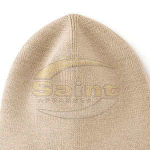 Unisex <b>Beanie</b> <b>Hat</b> Warm Soft Cotton <b>Wool</b> Knit Winter Adjustable Stretch Fit Comfortable Lightweight Breathable Casual Outdoor - Product Image 4