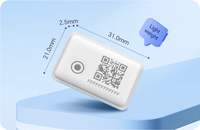 Tag Aset Kecil Tahan Air IP67 yang Andal dari Produsen, BLE 5.0 untuk Jangkauan Beacon 150m untuk Pelacakan Peralatan Medis