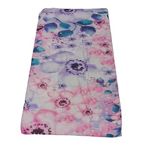 Bufanda Larga de Lujo para Mujer, Diseño Floral Impresionista Argyle, 100% Modal y Algodón, Textura Suave Exclusiva, Diseño Innovador, en Oferta - Product Image 6