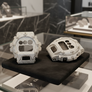 Montre de plongée de luxe DW6900 avec boîtier en alliage serti de cristaux de saphir, édition personnalisée CasiOak Mod, kit de mise à niveau de style G-Shock pour hommes - Product Image 1