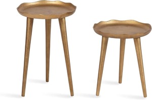 Décoration de restaurant, décoration de mariage, table console ronde moderne en laiton avec plateau en verre trempé, design à base croisée pour salon - Product Image 5