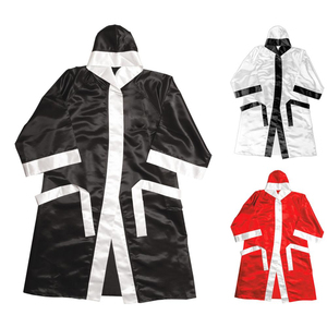 Robe de boxe OEM en tissu satiné avec personnalisation de marque pour salles de boxe, détaillants, importateurs et acheteurs mondiaux - Product Image 5