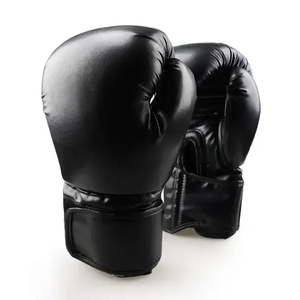 Guantes de Boxeo Profesionales de Piel Sintética con Cordones para Hombre y Mujer, para Entrenamiento, Saco Pesado, UFC, MMA, Muay Thai, Sparring, Kickboxing, Absorción de Humedad - Product Image 1