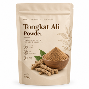 Poudre de racine de Tongkat Ali 100% naturelle 200g, qualité alimentaire, force maximale, fournisseur en gros de poudre de Tongkat Ali en provenance d'Inde - Product Image 1