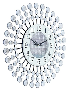 Luxury Stylish <b>White</b> Dial Round Shape Amazing Wall <b>Clock</b> Contemporary Decorative <b>Clock</b> for Office Desk and Interior - Product Image 5