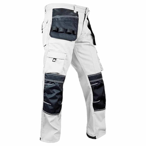 Men's Heavy Duty <b>Work</b> Pants With Knees And Multiple Pockets Resistant Utility <b>Trousers</b> - Product Image 6