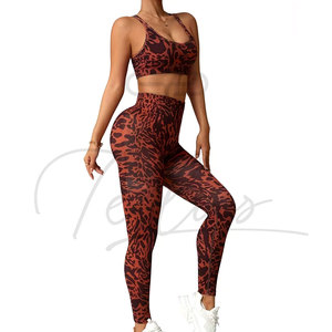 Conjunto Deportivo de 2 Piezas para Mujer, Ropa Deportiva de Manga Larga, Chaqueta de Gimnasio, Top de Talla Grande, Leggings de Yoga de Estilo Activo - Product Image 3