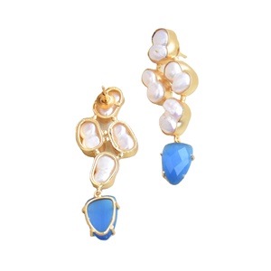 Piedras Preciosas de Latón al por Mayor, Diseño de Perlas Naturales en Bruto, Alto Pulido, Chapado en Oro, Sin Níquel, Duradero, Premium B2B - Product Image 4