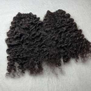 ขายส่งกลุ่มผมหยิกพม่าบริสุทธิ์ดิบจากผมมนุษย์ดิบ 100% จากผู้ขายชาวเวียดนาม Q Hair - Product Image 2