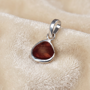 Pendentif en tourmaline serti clos, argent sterling 925, pierre précieuse facettée, fait main, style tendance, certifié GIA, bijoux pour femme - Product Image 1