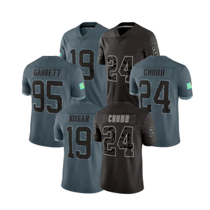 Pakistan Best Football Sports Jersey Custom Design Sublimated American Football V-neck Short Sleeve <b>Plus</b> <b>Size</b> 100% Polyester - Product Image 3