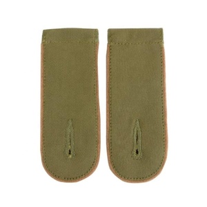 Hombreras Personalizadas para Uniforme de Servicio, Color Marrón Cobre con Ribete, Estilo Recon para Motocicleta - Product Image 1