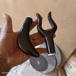 Mango de cuerno de búfalo de alta calidad palo viejo y mujer cuerno de búfalo mango de bastón con elegante mango de cuerno de búfalo Natural - Product Image 1