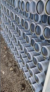 Tubería de PVC SWR de 4 Pulgadas, 3m de Longitud, Gris, Tipo A, Sistema de Anillo para una Gestión Eficiente del Agua y un Drenaje Residencial Confiable - Product Image 3