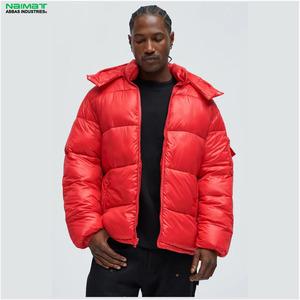 Extended Longline Trench Style Puffer Jacket Men Knee Length Thick <b>Bubble</b> <b>Coat</b> Overcoat Warm Winter Windproof Wear - Product Image 1