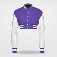 Veste de baseball universitaire vintage pour femme, design professionnel, vêtement décontracté, impression personnalisée, coton respirant, écologique