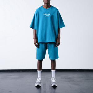 Custom Mens Short <b>Sets</b> Outfits Summer Casual T Shirts and Shorts Add Your Own Design Tracksuit <b>Sets</b> - Product Image 2