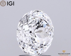 IGI Certificate 1.50 Carat CVD Lab Grown Portuguese Cut Diamond D Color VS1 Clarity for Premium Ring Centerpiece - Product Image 5