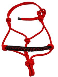 Ornements pour chevaux HO 88485, laisse en nylon/PP, laisse de cheval de haute qualité, 4 nœuds, fabrication artisanale, taille ajustable, disponible en plusieurs tailles - Product Image 2