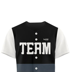 Maillot de baseball fabriqué par un fabricant OEM, maillot de baseball fabriqué en usine, maillot de baseball à manches courtes - Product Image 4