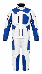 Combinaison de moto touring avec matériau respirant et design fonctionnel pour les voyages longue distance et les road trips - Product Image 1