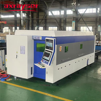Máquina de Corte Láser de Fibra Axrayser GP 6015 con Mesa de Intercambio Doble, 3KW, Cortadora de Chapa Metálica, Certificación CE