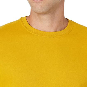 Sweat-shirt texturé en tricot slub pour homme, en fil Nep melé, molleton French Terry, épaules tombantes, coupe oversize streetwear, ourlet brut, coupe carrée - Product Image 3