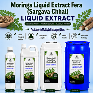 Extracto Líquido de Moringa, Líquido Oral de Fera Sargava Chhal, Suplemento Herbal Natural, Empaque a Granel de Grado Alimenticio, Empaque Personalizado - Product Image 1