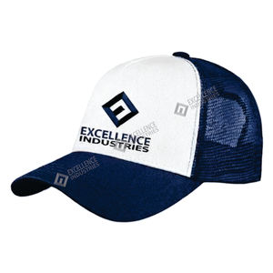 Casquette de camionneur en maille personnalisée avec logo brodé, casquette de baseball en maille délavée, casquettes de camionneur de haute qualité fabriquées au Pakistan - Product Image 3