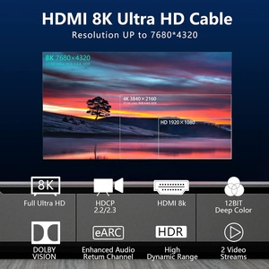 SYONG Nuevo <span class=keywords><strong>Cable</strong></span> <span class=keywords><strong>HDMI</strong></span> de Fibra Óptica de 48 Gbps, 8K Ultra HD, <span class=keywords><strong>Cable</strong></span> <span class=keywords><strong>HDMI</strong></span> <span class=keywords><strong>2.1</strong></span>, 8K60Hz 4K120Hz - Product Image 4