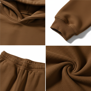 Men Casual Hoodie Sweatpants <b>Set</b> Comfortable <b>Lounge</b> Wear 2 Piece Tracksuit Wholesale - Product Image 5