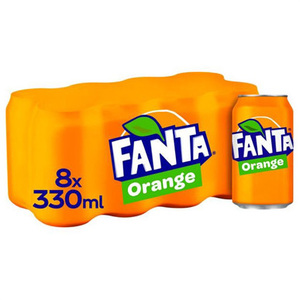 Boisson gazeuse Fanta Orange 320ml/ Canette Fanta/ Jus d'orange Fanta en vente - Product Image 3