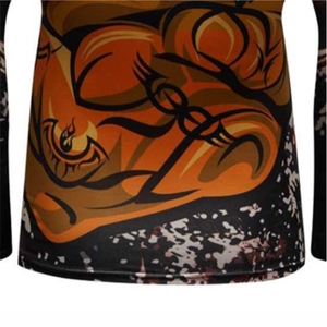 Camisetas de Compresión Lisas con Estampado OEM, Manga Larga, Protección UV, Spandex/Poliéster, para MMA, Jiu Jitsu, con Logotipo Personalizado para Hombre, Marca Fortleo - Product Image 6