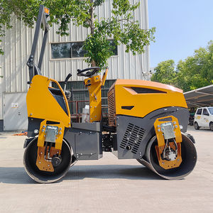 ลูกกลิ้งสั่นสะเทือนยางมะตอยดีเซลขนาด1.2ตัน1ตัน1.3ตันเครื่องอัดแบบดรัมคู่ลูกกลิ้งขนาดกะทัดรัดแบบแมนนวล - Product Image 2