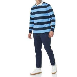 T-shirt classique à manches longues pour homme, grande taille, en maille respirante, anti-bactérienne, séchage rapide, imprimé sérigraphié sur mesure, respectueux de l'environnement - Product Image 3