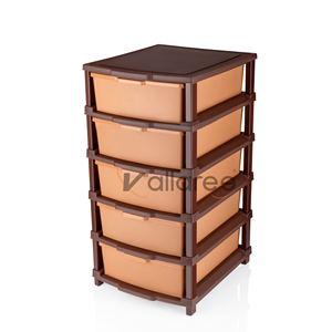 Organizador de Cajones de Plástico de 5 Niveles, Apilable, para Hogar, Oficina, Zapatos, Baño, Armario, Cocina, Multifuncional, Ahorra Espacio - Product Image 6