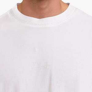 Custom High Quality Screen Printed Oversized 100% Cotton Drop Shoulder <b>Blanks</b> Heavy printed <b>White</b> <b>t</b> <b>Shirt</b> OEM ODM manufacturer - Product Image 4